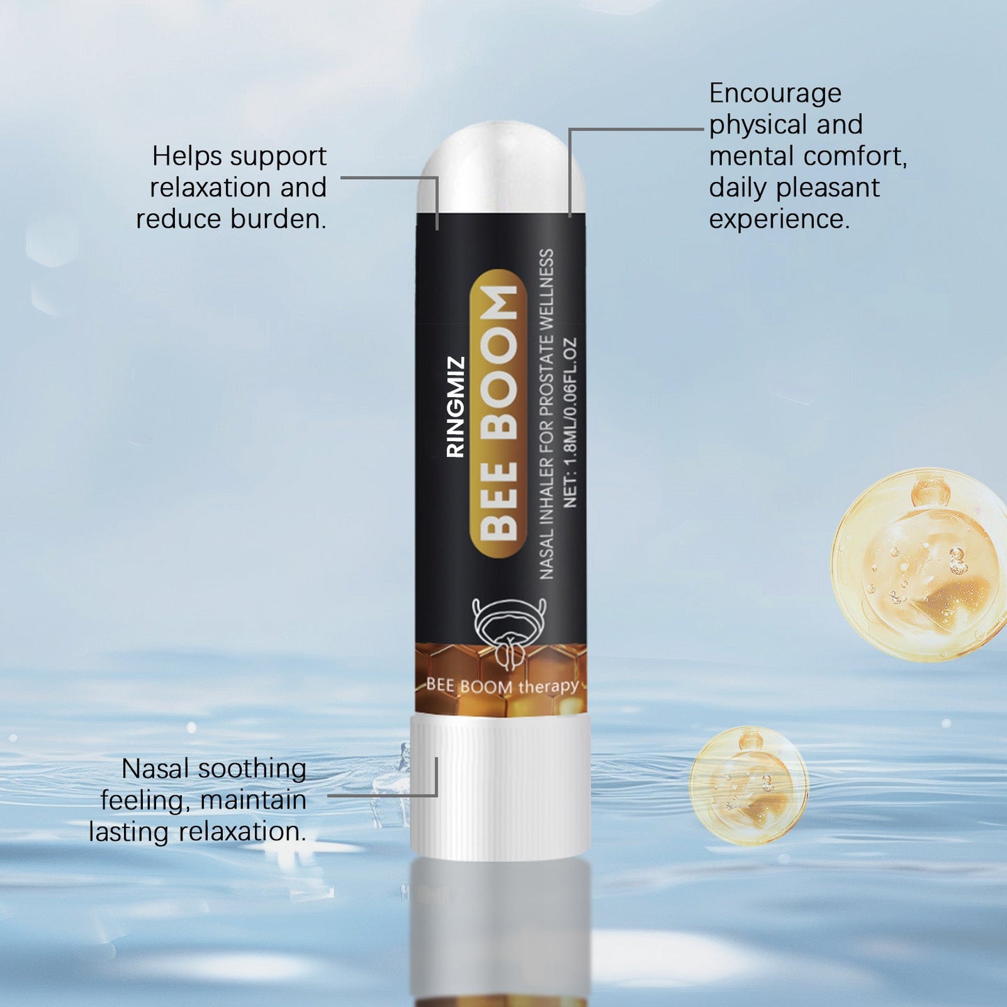 RINGMIZ BeeBoom NASAL INHALER FOR PROSTATE WELLNESS
