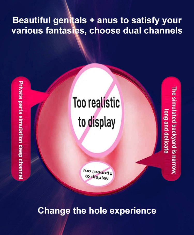 [Discreet Delivery] Automatic Masturbator with Vacuum and Vibration Functions – 18+ Only