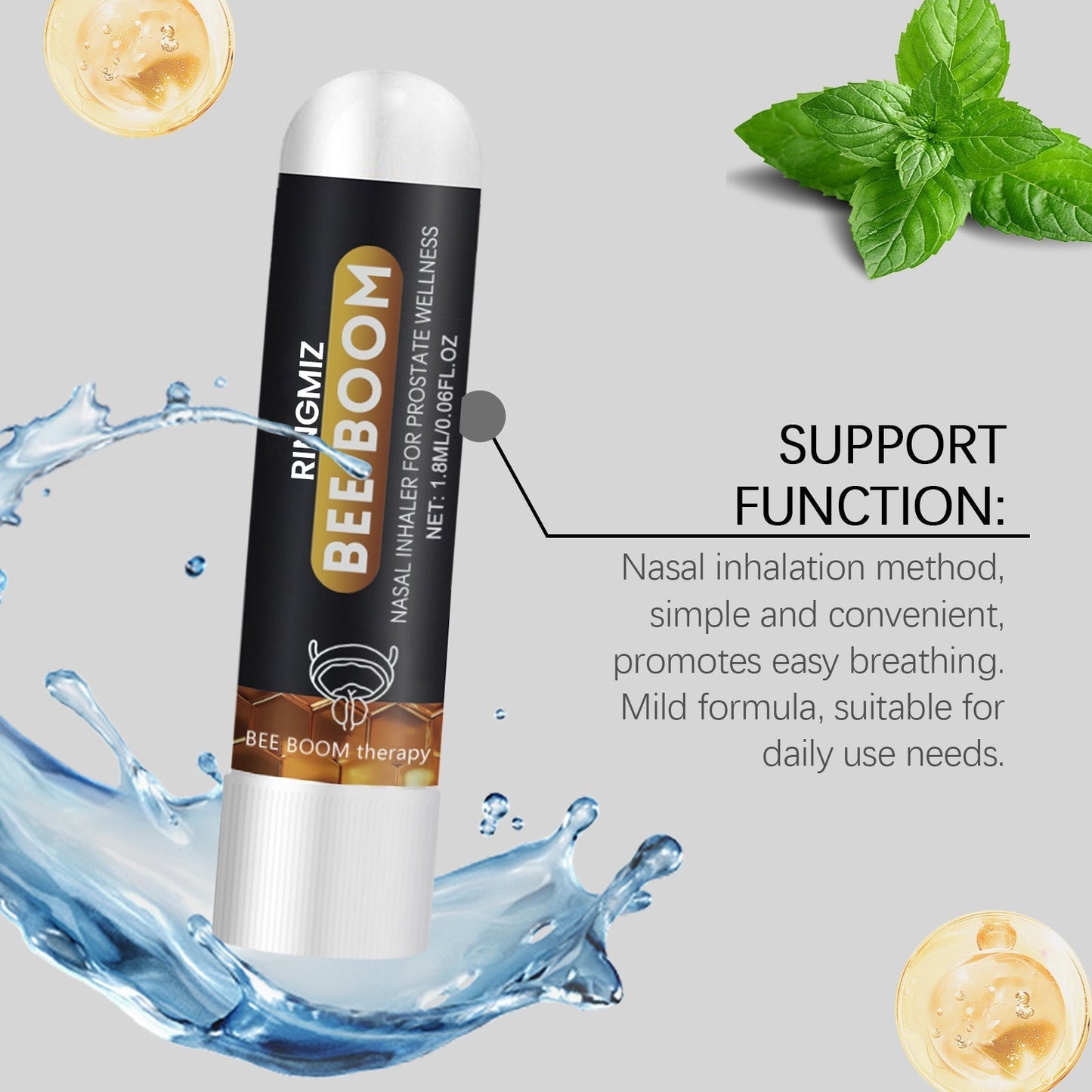 RINGMIZ BeeBoom NASAL INHALER FOR PROSTATE WELLNESS