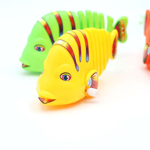 Christmas Promotion 40% OFF Plastic Wind-Up Wiggle Fish Toys