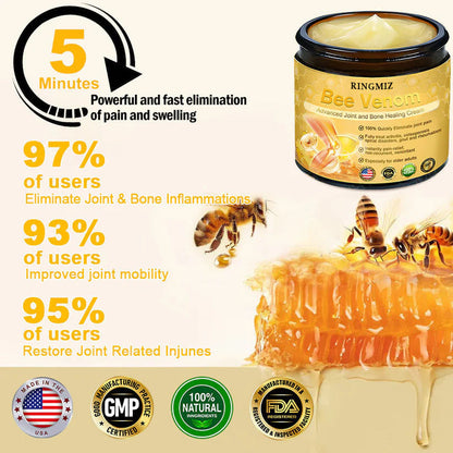 RINGMIZ Bee Venom Advanced Joint and Bone Healing Cream