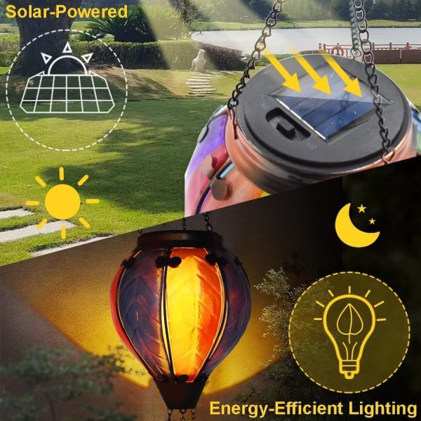 Big Sales - 49% OFF Hot Air Balloon Solar Lantern