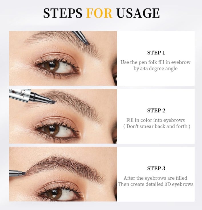 Waterproof & 4 Tips for Natural Brows!