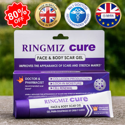 💙💙UKCA-CERTIFIED ✅RINGMIZ cure FACE & BODY SCAR GEL – Clinically proven to soften, flatten and fade surgical scars, acne marks, burns, keloids and trauma-related scars.