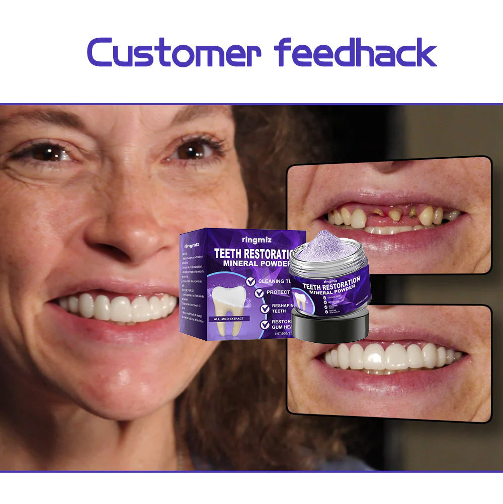 Ringmiz Teeth Restoration Mineral Powder