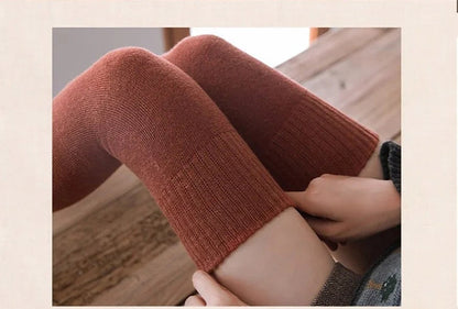 Warm Thigh High Socks Long Stockings