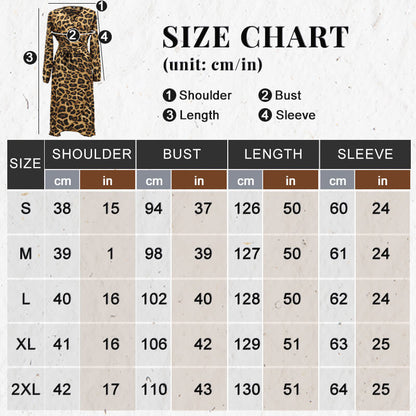 V-Neck Leopard Print Dress-Buy 2 Automatic 10% Off & Free Shipping
