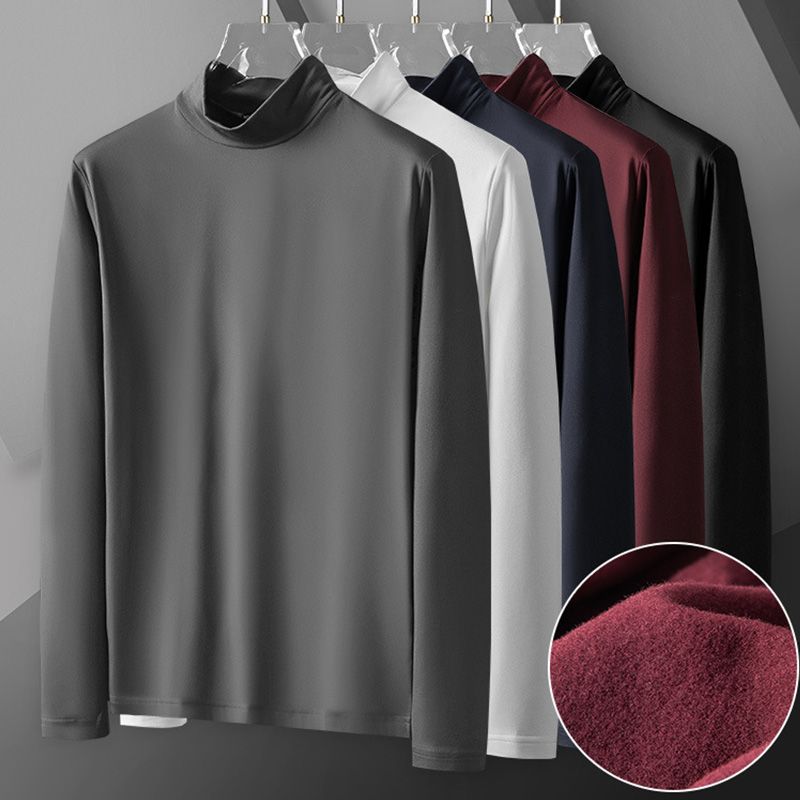 🔥🎁Christmas sale🎅49% OFF🔥Men's Mercerized Cotton Stretch Warm And Comfortable Base Layer shirt