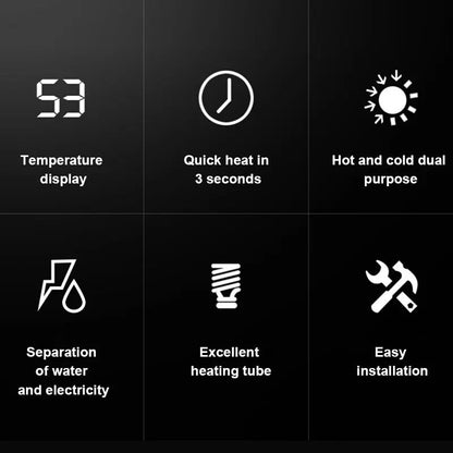 Hot Water Faucet With Digital Display🔥-Clearance at low price