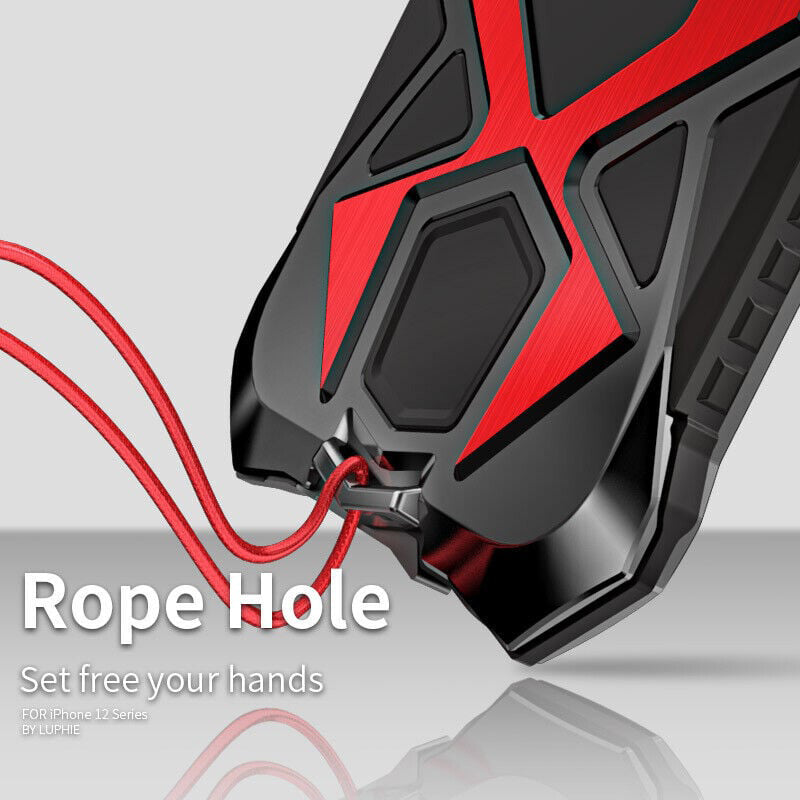 [Best Gift For Phone] Metal Armor Sports Car Style iPhone Case