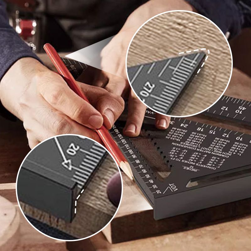 🔥Up to 40% OFF🔥Woodworking Triangle Ruler 7-12-inch