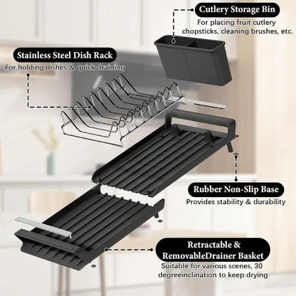 Spring Sale -Up to 50% Off Expandable Dish Drying Rack