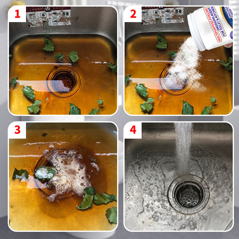 🔥Up to 40% OFF🔥Multipurpose Pipeline Dredging Agent for Toilet & Kitchen