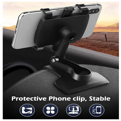 Multi functional Dashboard Clip-on Car Phone Holder