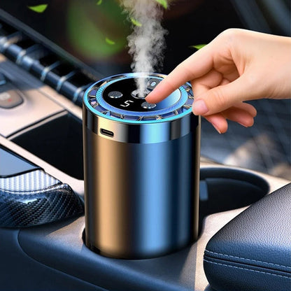 🚗Smart Car Diffuser Set with Light & Spray Modes🔥