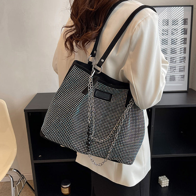 Women's Glamorous Rhinestone Shoulder Bag