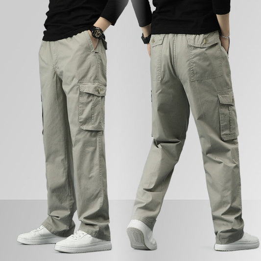 Multi-Pocket Durable Ultra Comfort Loose Fit Pants Perfect combination of utility and comfort