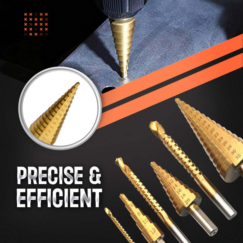 Titanium Plating Drill Bit Set¨6pcs