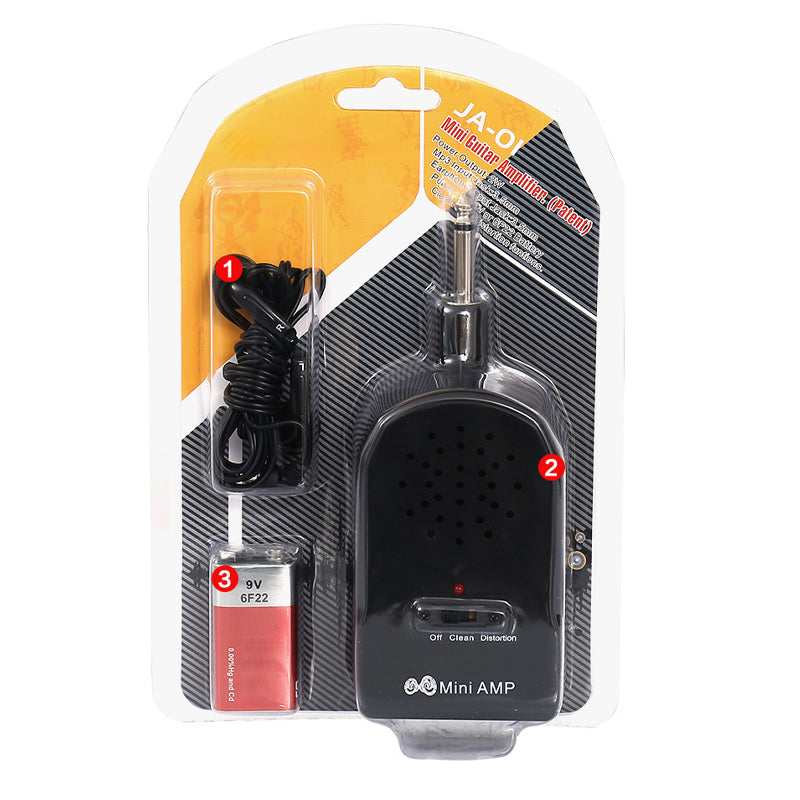 Mini Portable Electric Guitar Amp Set