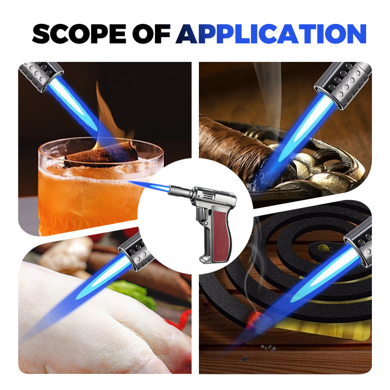 Multi-Use Portable Windproof Refillable Torch Lighter