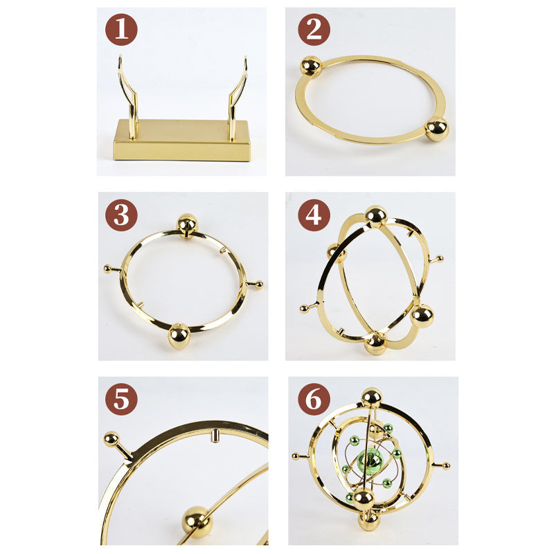 Time-limited Special Celestial Orbit Perpetual Motion Pendulum - Creative Home Rotary Decoration??