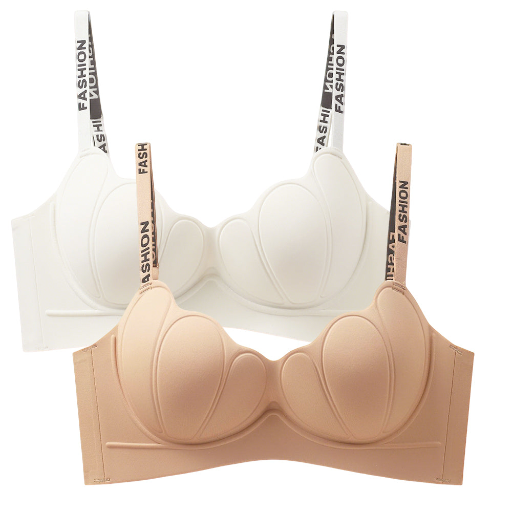 Comfortable Petal-Shaped Seamless Bra