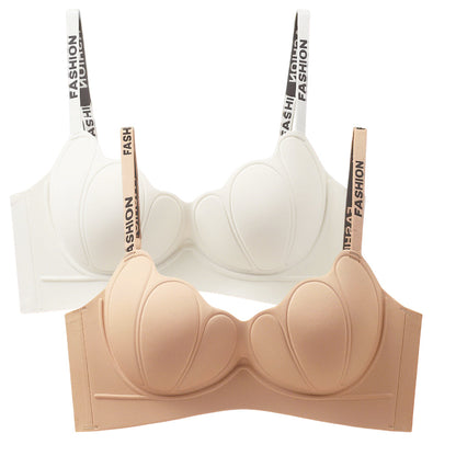 Comfortable Petal-Shaped Seamless Bra