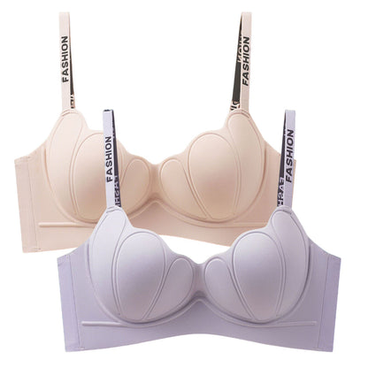 Comfortable Petal-Shaped Seamless Bra